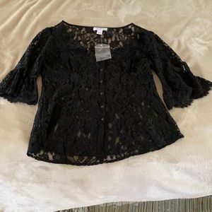 Beautiful LOFT lace top